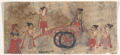 Disputaties op een Strijdwagen, 1650-60 door Unbekannt