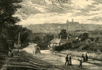 Verre uitzicht op Lincoln, 1898 door Unbekannt