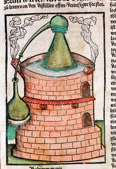 Distillatie, 1500 door Unbekannt