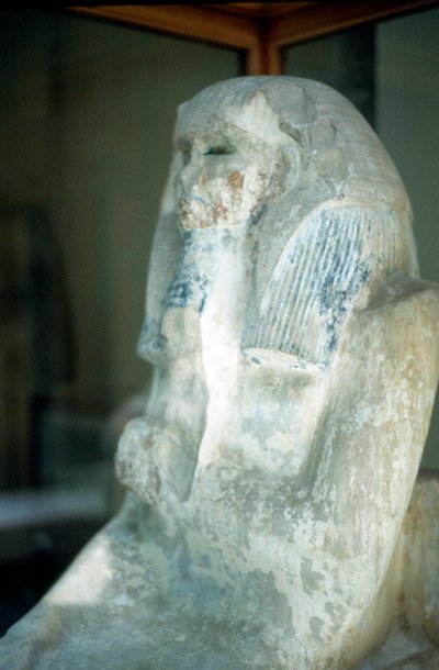 Djoser, tweede koning van de 3e dynastie, Oude Egyptenaar, ca. 2613 v.Chr. door Unbekannt