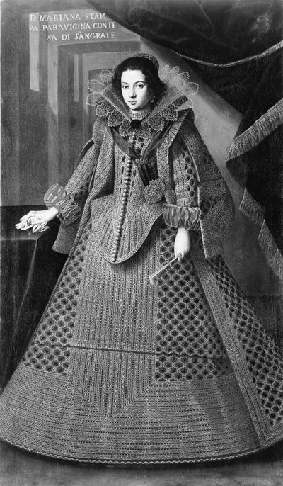 Doña Marianna Stampa Parravicina geboren 1612, Condesa di Segrate door Unbekannt
