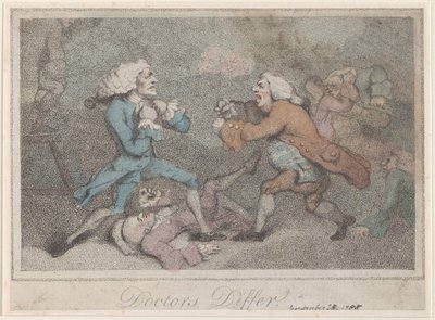 Dokters Verschillen van Mening, 28 november 1785 door Unbekannt