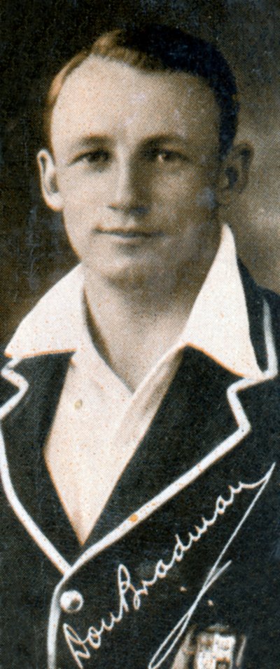 Donald George Don Bradman, Australische cricketspeler, 1935 door Unbekannt