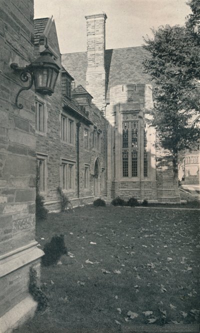 Slaapzalen en Eetzaal. Princeton University, New Jersey, ca. 1922 door Unbekannt