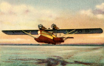 Dornier Superwal watervliegtuig, 1920s, 1932 door Unbekannt