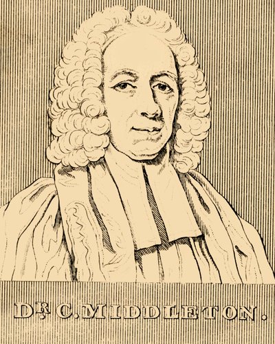 Dr. C. Middleton, 1683-1750, 1830 door Unbekannt