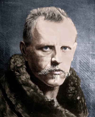 Dr. Fridtjof Nansen, Noorse Arctische ontdekkingsreiziger, 1893 door Unbekannt