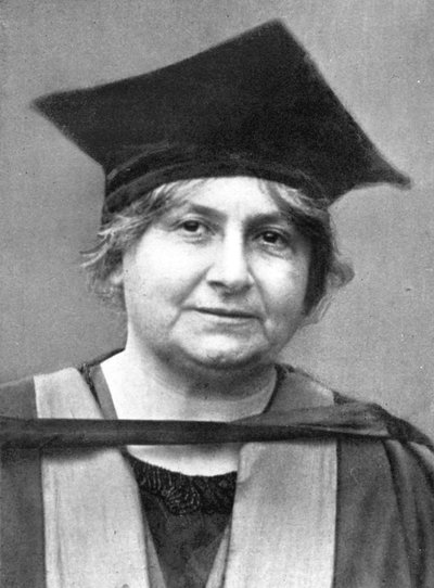 Dr. Maria Montessori, Italiaanse filosoof, 1926 door Unbekannt