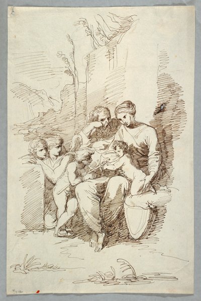 Tekening door Unbekannt