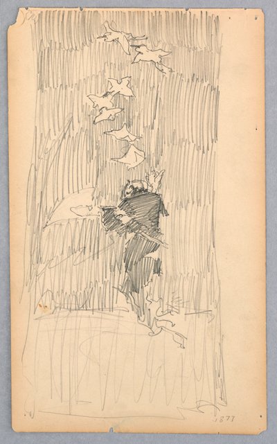 Tekening (VS) door Unbekannt