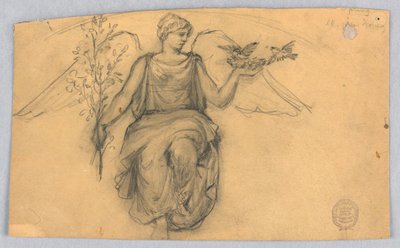 Tekening door Unbekannt