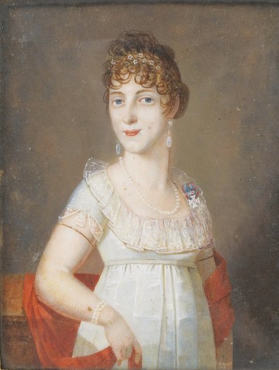 Hertogin Maria Elisabeth in Beieren 1784-1849, Prinses van Wagram, ca. 1810 door Unbekannt
