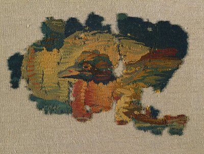 Eendenkop van een groot gordijn, 200s door Unbekannt