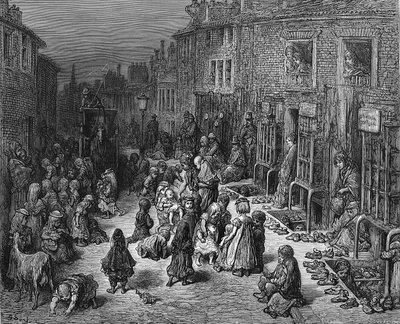 Dudley Street, Seven Dials, Londen door Unbekannt