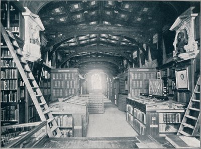 Hertog Humphreys bibliotheek, ca. 1902 door Unbekannt