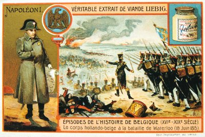 Nederlands-Belgische troepen bij de Slag bij Waterloo, 1815, eind 19e eeuw door Unbekannt