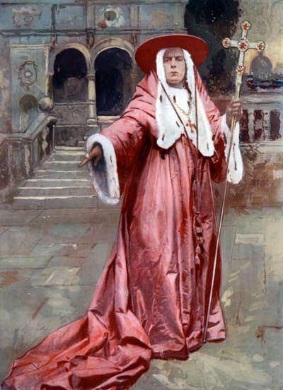 ES Willard in De Kardinaal, ca. 1902 door Unbekannt