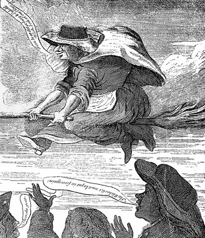 E Canning gerechtvaardigd of Mr S-sy Zigeuners Vlucht naar Enfield Wash, c1753 door Unbekannt