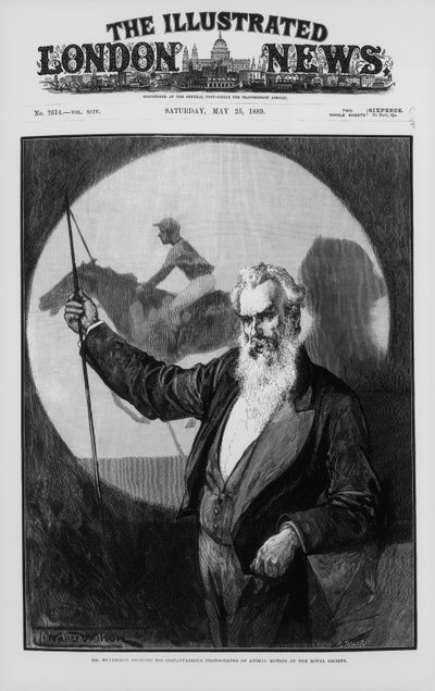 Eadweard James Muybridge, Brits-Amerikaanse fotografiepionier, 1889 door Unbekannt