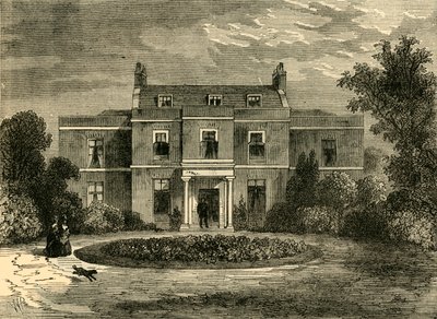 Earls Court House voorheen John Hunters Huis, ca. 1876 door Unbekannt