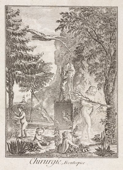 Vroegmoderne allegorische scène door Unbekannt