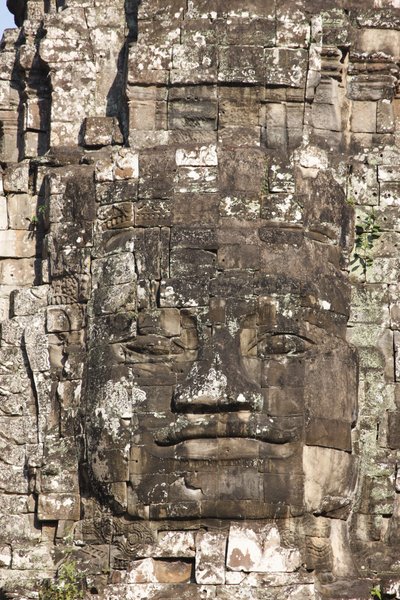 Oostpoort van Angkor Thom, Siem Reap, Cambodja door Unbekannt
