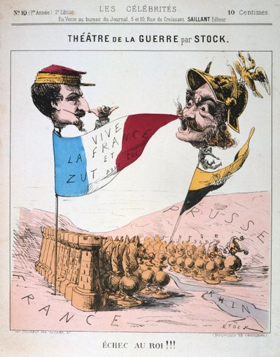 Echec au Roi, Frans-Pruisische Oorlog, 1870-1871 door Unbekannt