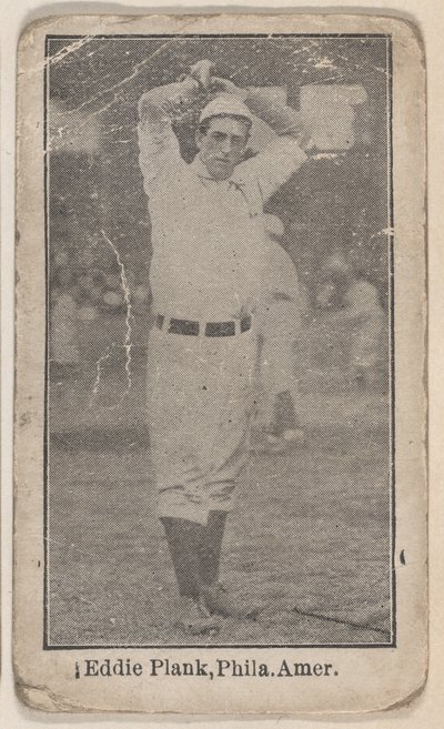 Eddie Plank, Philadelphia, American League, uit de Baseball Players set W500, ca. 1915 door Unbekannt