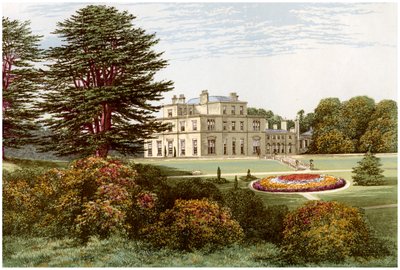 Eden Hall, Cumberland, huis van Baronet Musgrave, ca. 1880 door Unbekannt