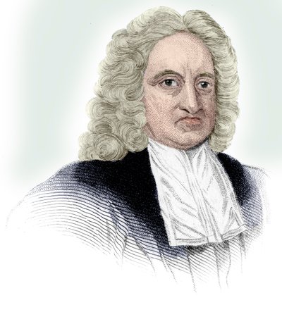 Edmond Halley, Engelse astronoom, wiskundige, meteoroloog en natuurkundige, ca. 1850 door Unbekannt