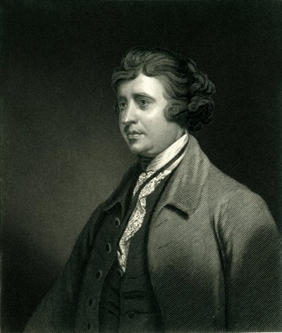 Edmund Burke door Unbekannt