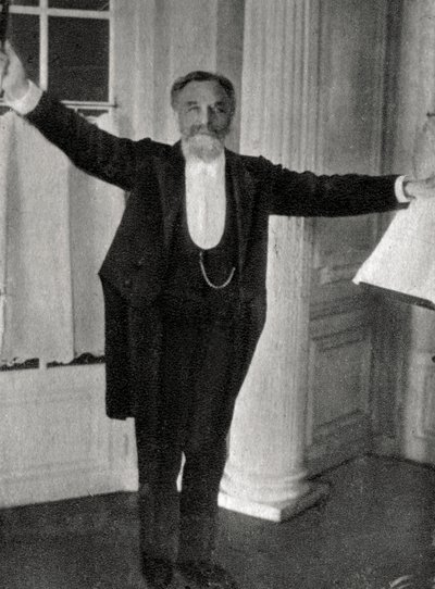 Edouard Colonne, Franse dirigent en violist, 1902 door Unbekannt