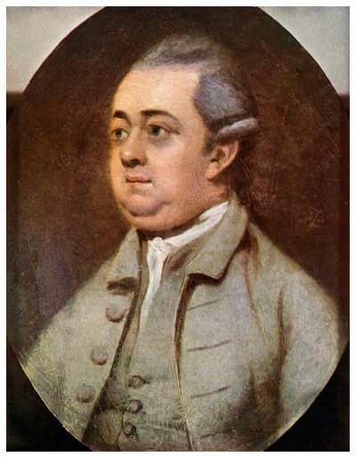Edward Gibbon, Britse historicus, 1773 door Unbekannt