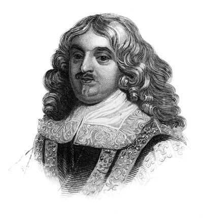 Edward Hyde, 1e Graaf van Clarendon, 17e eeuwse Engelse historicus en staatsman, c1850 door Unbekannt