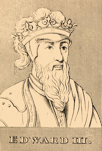 Edward III, 1312-1377, 1830 door Unbekannt