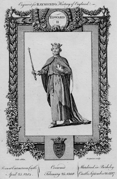 Edward II, circa 1787 door Unbekannt