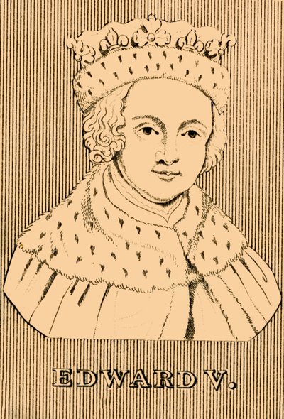 Edward V, 1470-c1483, 1830 door Unbekannt