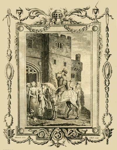 Edward de Martelaar gestoken in opdracht van zijn stiefmoeder, Elfrida, in Corfe Castle, 978, 1783 door Unbekannt