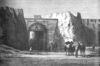 Eedgah, of Noordpoort, Candahar, ca. 1880 door Unbekannt