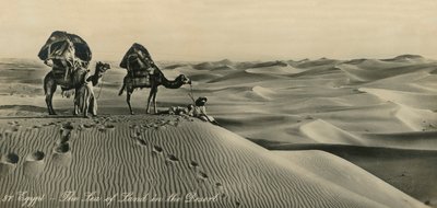 Egypte - De Zee van Land in de Woestijn, c1918-c1939 door Unbekannt