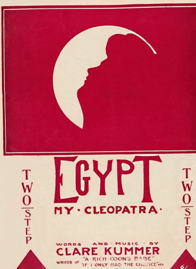 Egypte, mijn Cleopatra, 1904 door Unbekannt