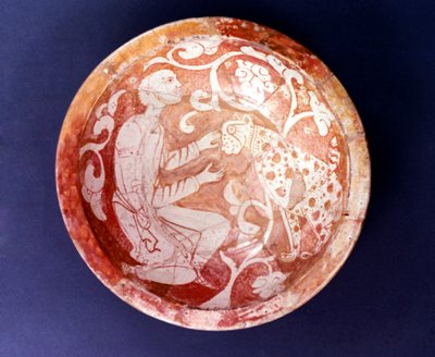 Egyptische Keramische Kom, ca. 11e eeuw door Unbekannt