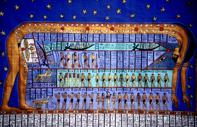 Egyptisch kosmos door Unbekannt
