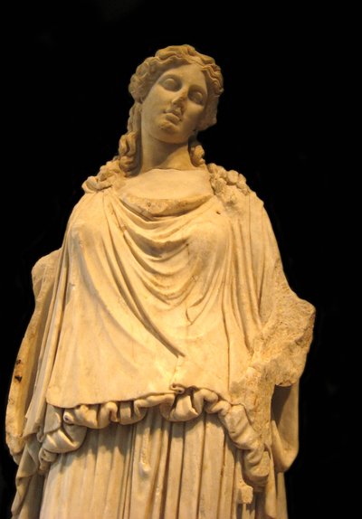Eirene, de Godin van Vrede Romeinse kopie van een Grieks origineel, 1e helft 1e eeuw na Christus door Unbekannt
