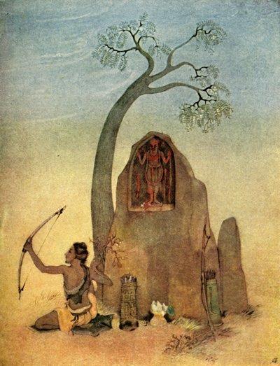 Ekalavya, 1920 door Unbekannt