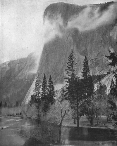El Capitan, Yosemite, Californië, VS, ca. 1900 door Unbekannt