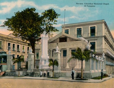 El Templete, Havana, Cuba, ca. 1920 door Unbekannt