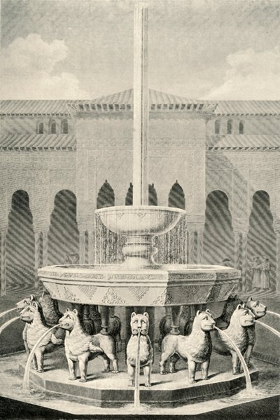 Opstand van de Fontein van de Leeuwen, 19e eeuw, 1907 door Unbekannt