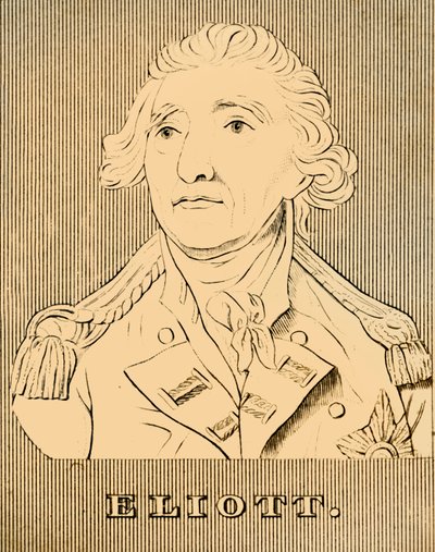 Eliott, 1717-1790 door Unbekannt