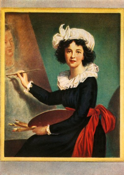 Elisabeth Louise De Vigee-Lebrun, 1933 door Unbekannt
